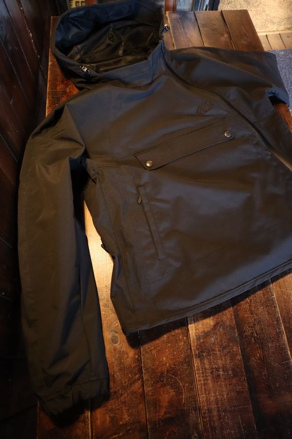 ���ɥ�(KADOYA)��ALTER KEIS�ʥ��륿�������ˡ�ROUND ZIP ANORAK���饦��ɥ��åץ��Υ�å����֥�å�