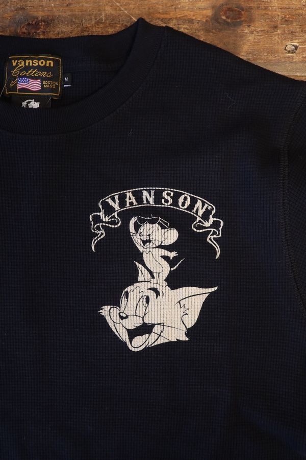 VANSON��Tom and Jerry�����ȥ�ȥ����꡼��TJV-2525 �����ޥ����Tee���Х������֥�å�
