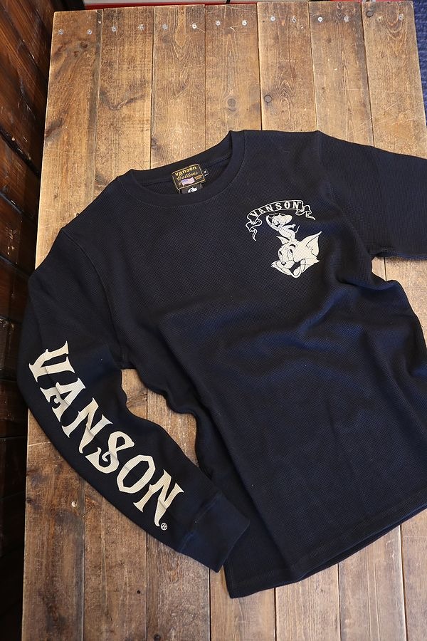 VANSON��Tom and Jerry�����ȥ�ȥ����꡼��TJV-2525 �����ޥ����Tee���Х������֥�å�