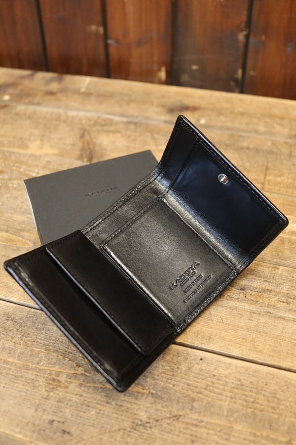 KADOYA �����ɥ䡡 COMPACT WALLET������ѥ��ȥ�����åȡ����ۡ��֥�å�