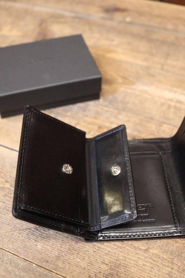 KADOYA �����ɥ䡡 COMPACT WALLET������ѥ��ȥ�����åȡ����ۡ��֥�å�