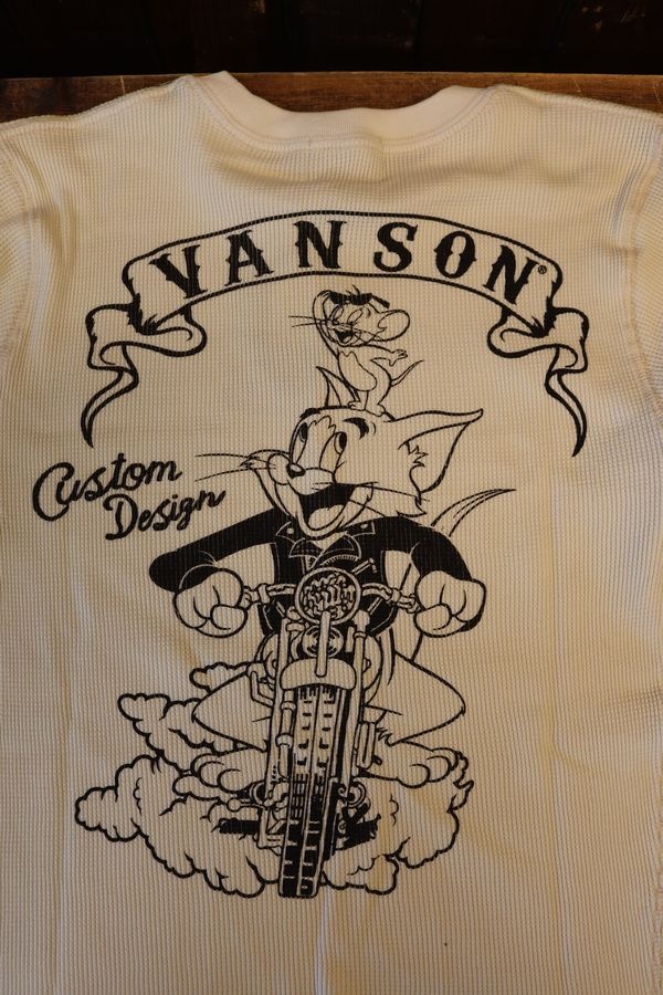 VANSON��Tom and Jerry�����ȥ�ȥ����꡼��TJV-2525 �����ޥ����Tee���Х����������ܥ꡼