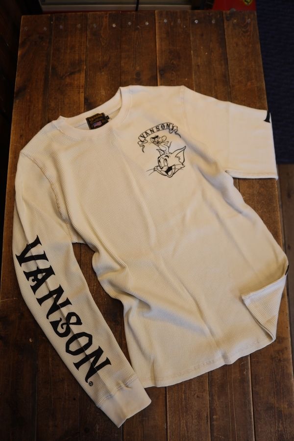 VANSON��Tom and Jerry�����ȥ�ȥ����꡼��TJV-2525 �����ޥ����Tee���Х����������ܥ꡼