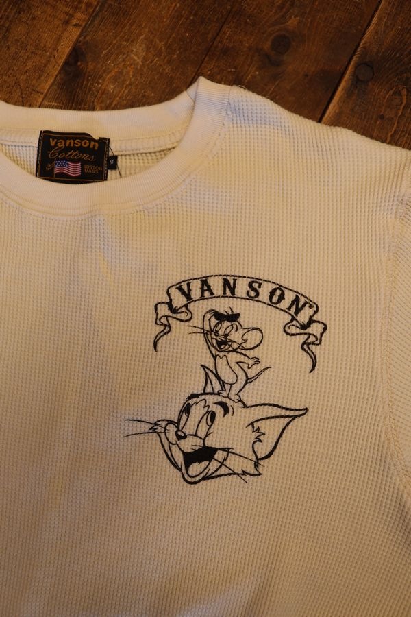 VANSON��Tom and Jerry�����ȥ�ȥ����꡼��TJV-2525 �����ޥ����Tee���Х����������ܥ꡼