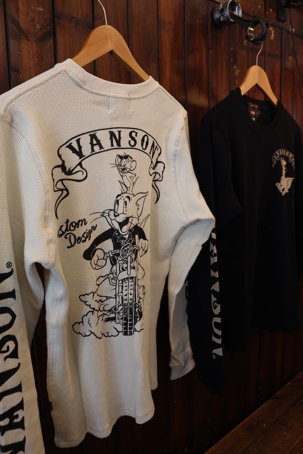 VANSON��Tom and Jerry�����ȥ�ȥ����꡼��TJV-2525 �����ޥ����Tee���Х����������ܥ꡼