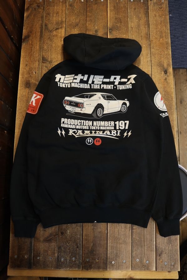 ���վ���KAMINARI �����ߥʥ�⡼������ KMSP-600�������ꡡGT��R Zip UP�����åȥѡ�������KPGC110�����֥�å�