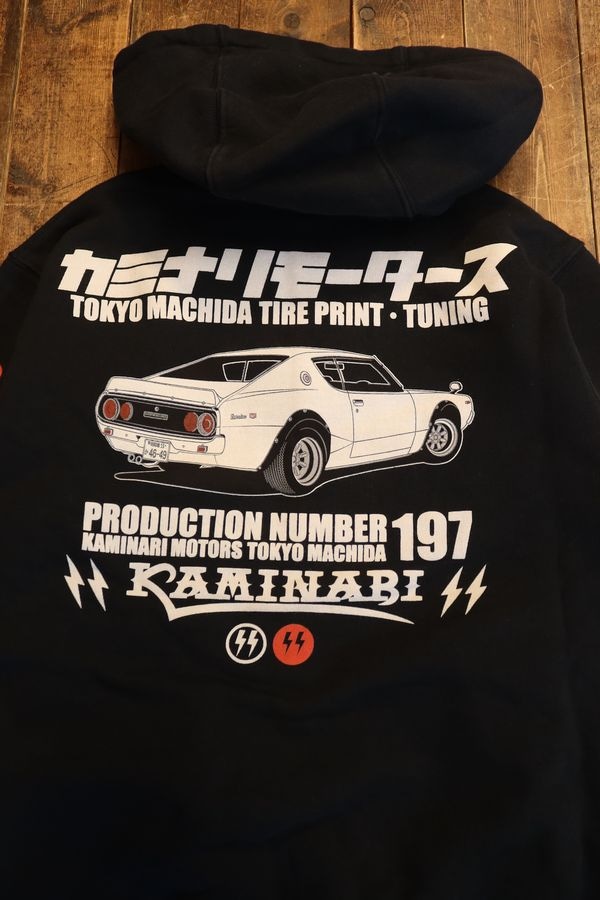 ���վ���KAMINARI �����ߥʥ�⡼������ KMSP-600�������ꡡGT��R Zip UP�����åȥѡ�������KPGC110�����֥�å�