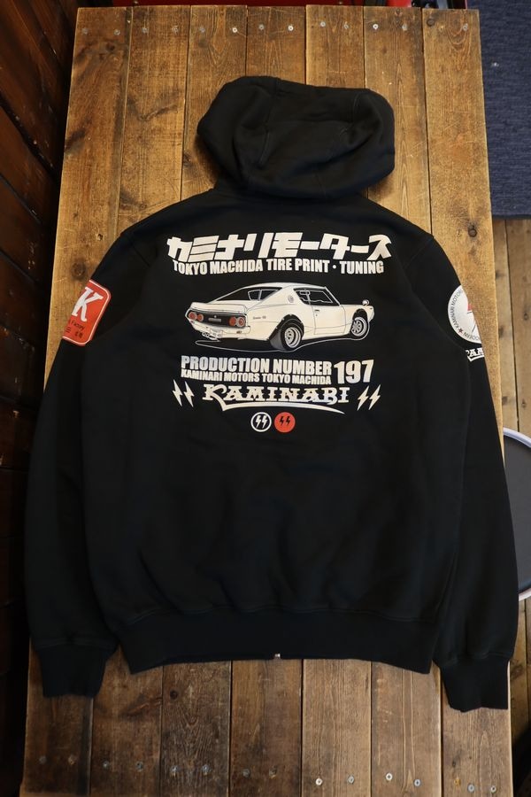 ���վ���KAMINARI �����ߥʥ�⡼������ KMSP-600�������ꡡGT��R Zip UP�����åȥѡ�������KPGC110�����֥�å�