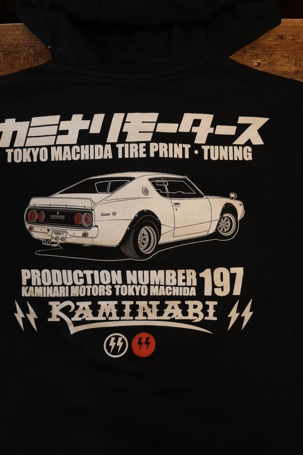 ���վ���KAMINARI �����ߥʥ�⡼������ KMSP-600�������ꡡGT��R Zip UP�����åȥѡ�������KPGC110�����֥�å�