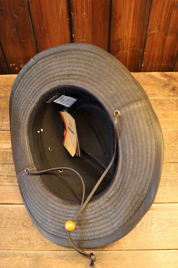 DORFMAN PACIFIC CO.�ʥɡ��եޥ󡦥ѥ��ե��å� ����ѥˡ���WEATHERED COTTON WESTERN HAT �ʥ��������ɥ��åȥ� ���������� �ϥåȡ˥֥饦��