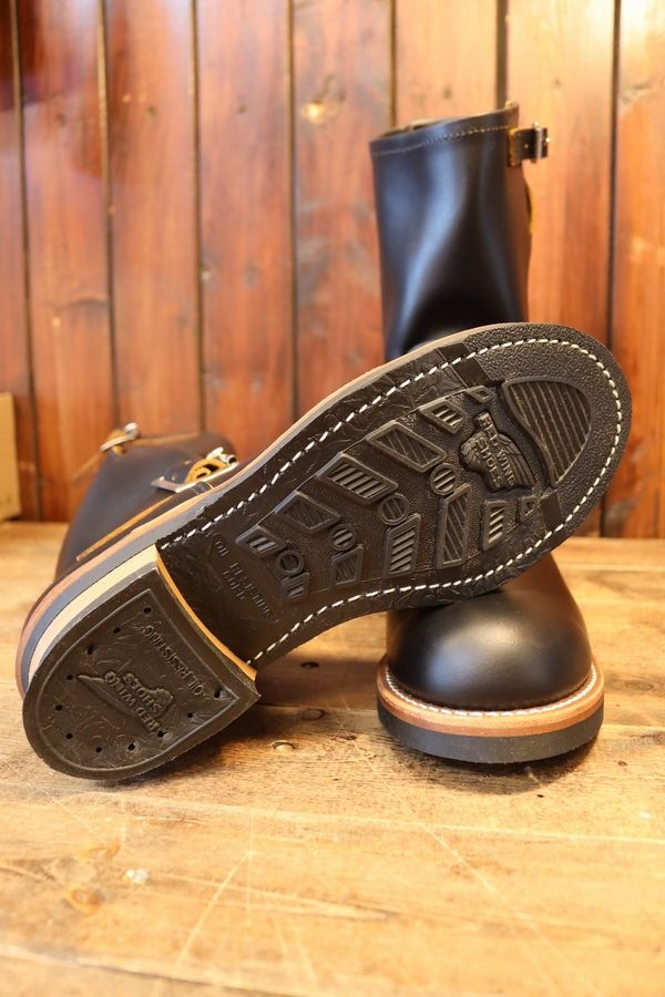 RED WING ��åɥ����󥰡�2966��11-inch Engineer (Non-Steel Toe) Stovepipe 11����� ���󥸥˥� (�Υ󡦥��ƥ�����ȥ�) ���ȡ��֥ѥ��ס��֥�å��֥������������