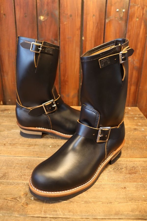 RED WING ��åɥ����󥰡�2966��11-inch Engineer (Non-Steel Toe) Stovepipe 11����� ���󥸥˥� (�Υ󡦥��ƥ�����ȥ�) ���ȡ��֥ѥ��ס��֥�å��֥������������