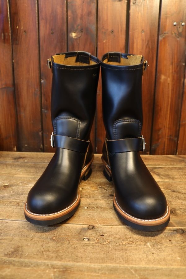 RED WING ��åɥ����󥰡�2966��11-inch Engineer (Non-Steel Toe) Stovepipe 11����� ���󥸥˥� (�Υ󡦥��ƥ�����ȥ�) ���ȡ��֥ѥ��ס��֥�å��֥������������