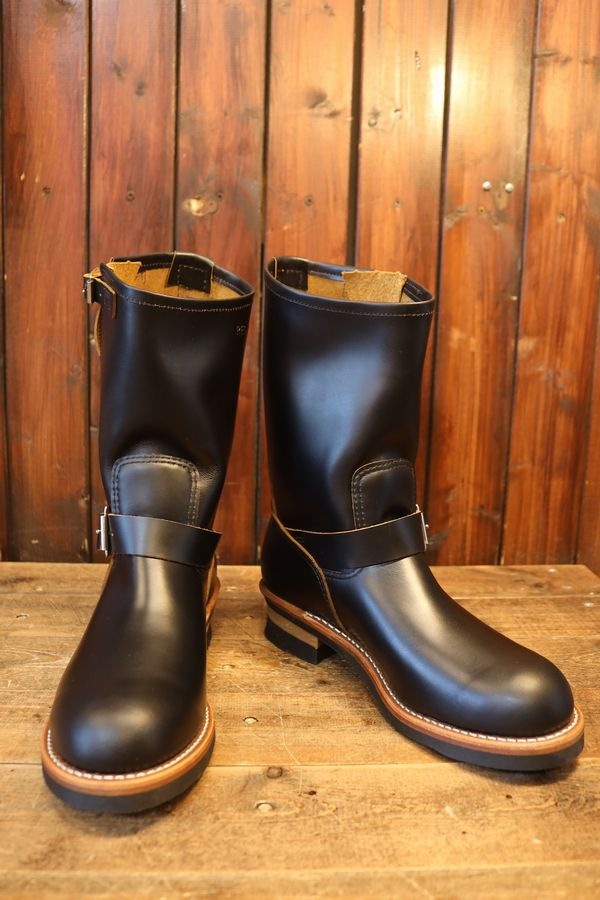RED WING ��åɥ����󥰡�2966��11-inch Engineer (Non-Steel Toe) Stovepipe 11����� ���󥸥˥� (�Υ󡦥��ƥ�����ȥ�) ���ȡ��֥ѥ��ס��֥�å��֥������������