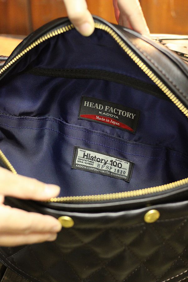 KADOYA×Historyコラボ HFG/SHOULDER BAG-PTD へッドファクトリー
