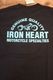 IRON HEART����������ϡ��ȡ�IHT-2504 7.5oz�إӡ��ܥǥ��ץ���T�����(�Х���������)���֥�å�