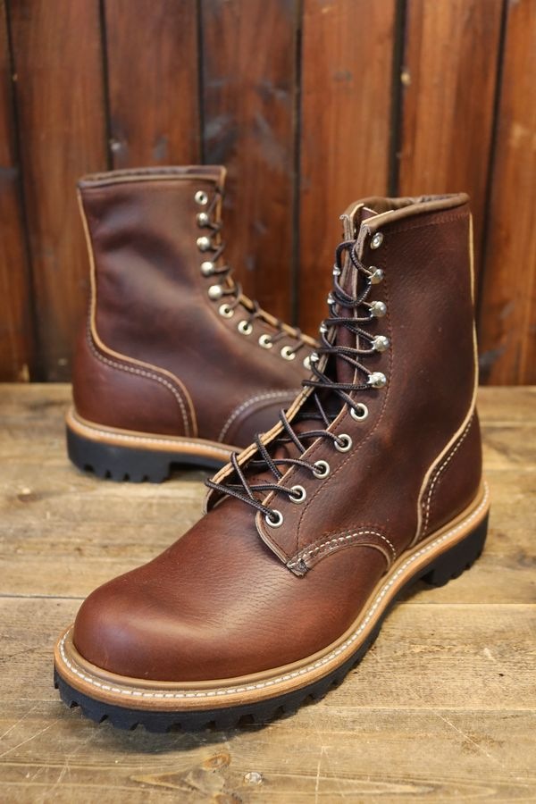 RED WING åɥ󥰡4585 8-inch Logger (Non-Steel Toe) 8  (Υ󡦥ƥȥ)֥饤֥륹åס