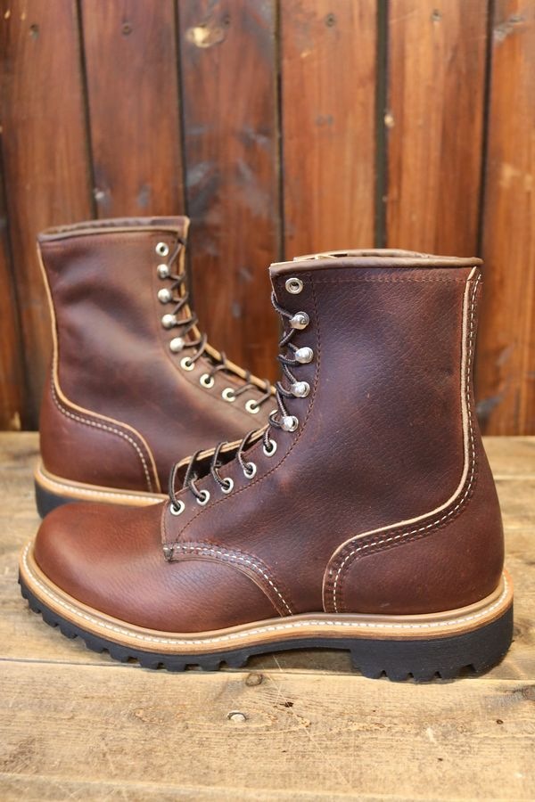 RED WING åɥ󥰡4585 8-inch Logger (Non-Steel Toe) 8  (Υ󡦥ƥȥ)֥饤֥륹åס