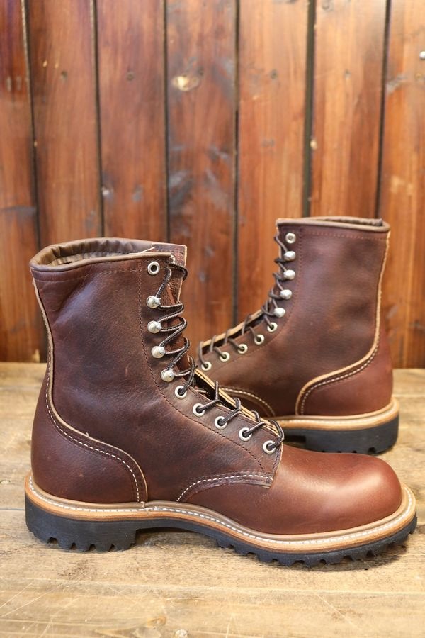 RED WING åɥ󥰡4585 8-inch Logger (Non-Steel Toe) 8  (Υ󡦥ƥȥ)֥饤֥륹åס
