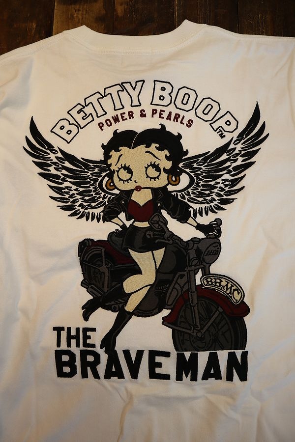 The BRAVE-MAN��BETTY BOOP���٥ƥ�Ĺµ�ԥ���ġ�BBB-2231  ŷ������Tee���ɽ������եۥ磻��