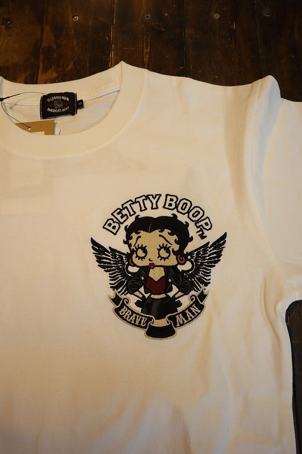The BRAVE-MAN��BETTY BOOP���٥ƥ�Ĺµ�ԥ���ġ�BBB-2231  ŷ������Tee���ɽ������եۥ磻��