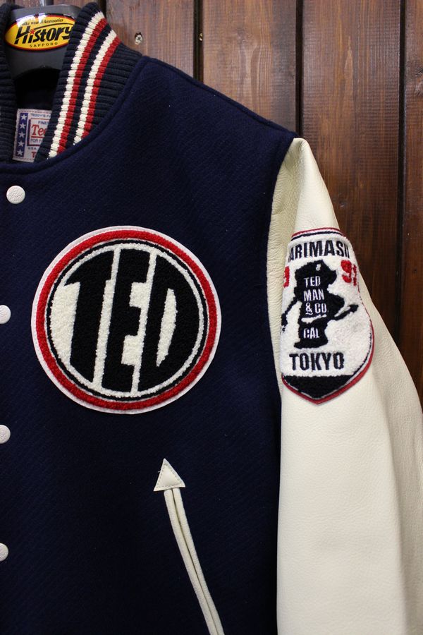 エフ商会 TEDMAN(テッドマン) TEDMAN シリアルナンバー付き 限定200着 TDJ-18000 スタジャン スタジアムジャケット | すべての商品 | バイクウエア&アメカジHistory エフ商会 TEDMAN(テッドマン) TEDMAN シリアルナンバー付き 限定200着 TDJ-18000 スタジャン スタジアムジャケット | すべての商品 | バイクウエア&アメカジHistory