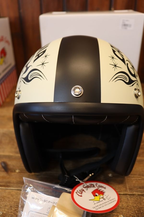 CLAY SMITH�����쥤���ߥ� ��CSY-4015��ClaySmith Jet Helmet�����쥤���ߥ������åȥإ��åȡ������ܥ꡼