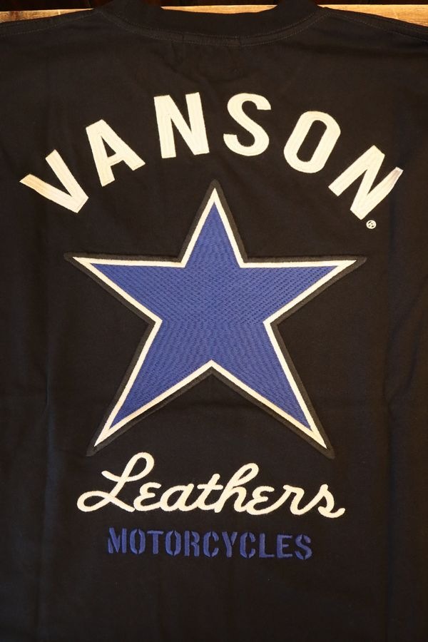 VANSON �Х󥽥�NVLT-2508 ŷ������Tee����󥹥����ɽ�ĹµT����ġ��֥�å�