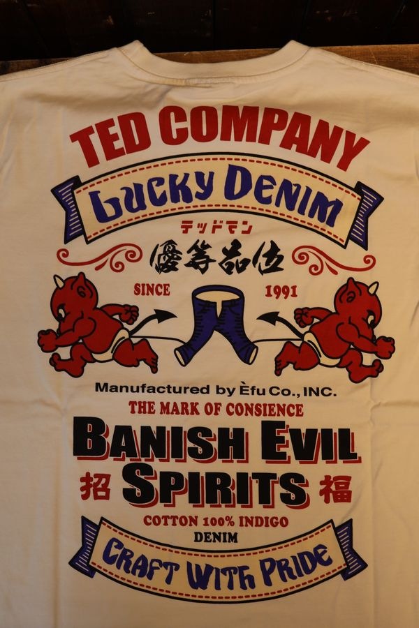 ���վ���TEDMAN���ƥåɥޥ�TDSS-577 TEDMANLUCKY DENIM��T����ġ����եۥ磻��