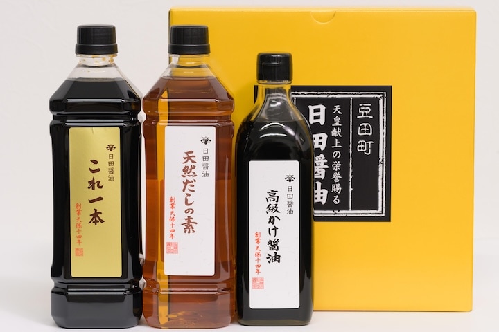 ギフトセットD | ギフトセット | 天皇献上の栄誉を賜る最高級味噌醤油