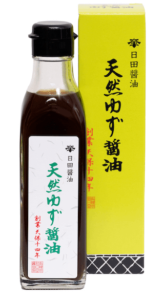 天然ゆず醤油コンパクト | 醤油 | 天皇献上の栄誉を賜る最高級味噌醤油