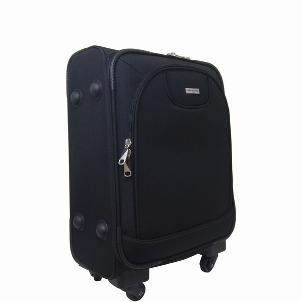 ブラックハードキャリーケース 4輪 HFSC0006】50cm ソフト キャリーケース《キャリーバッグ》【4