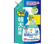 ヘルパータスケ　らくハピ　アルコール除菌EXワイド / つめかえ　740mL