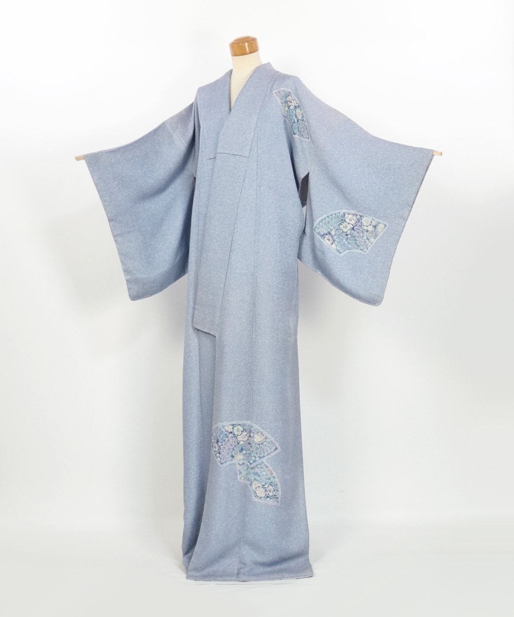 【リユース】訪問着：樋熊哲也作 辻ヶ花文様／2504045