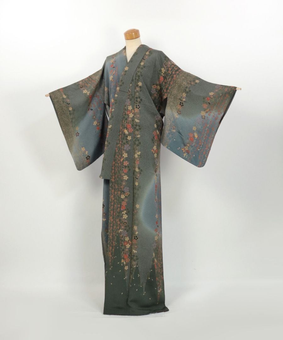 【リユース】訪問着：大正ロマン／2504041