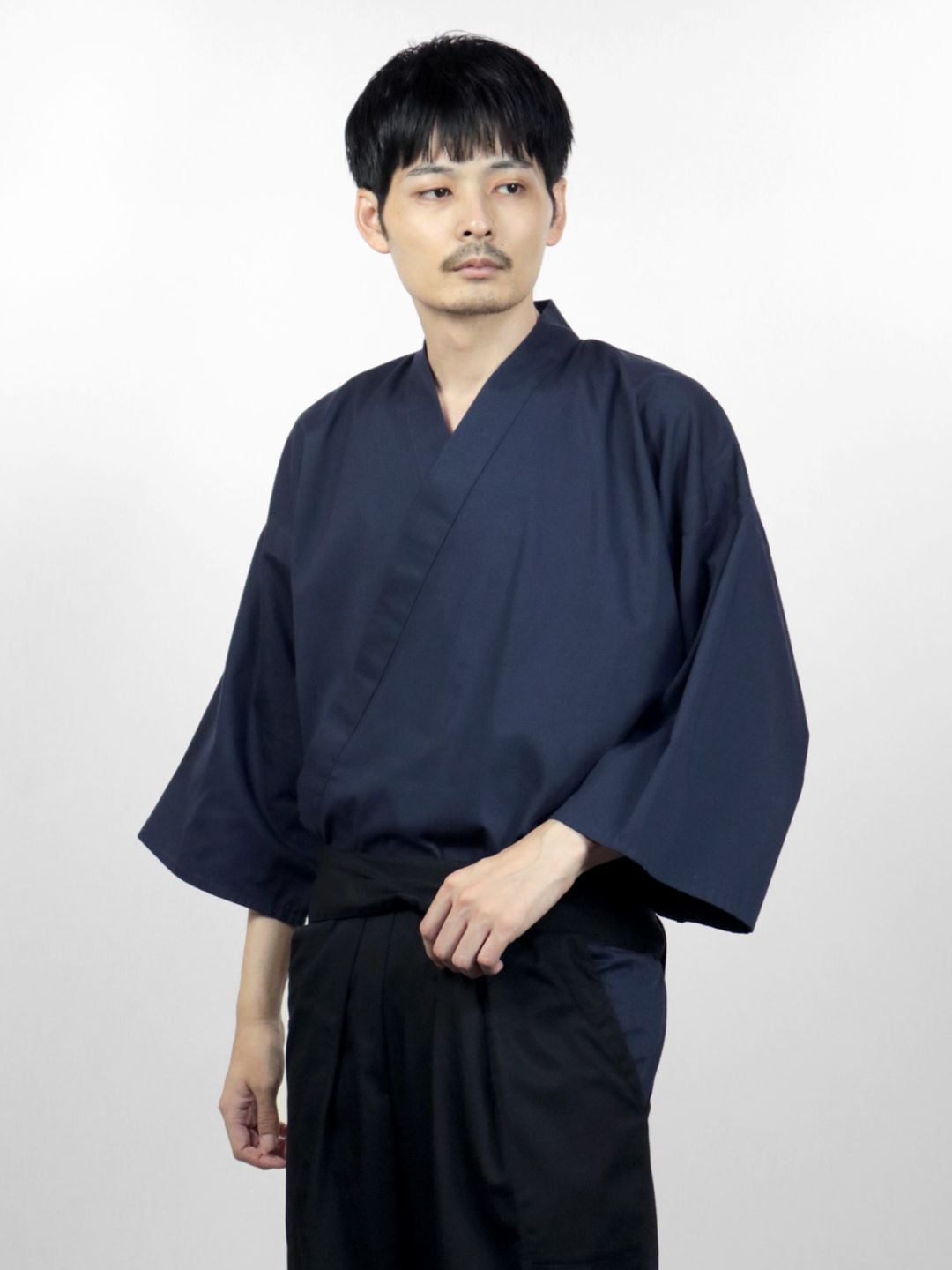 【復刻受注生産】筒袖上衣 ネイビー