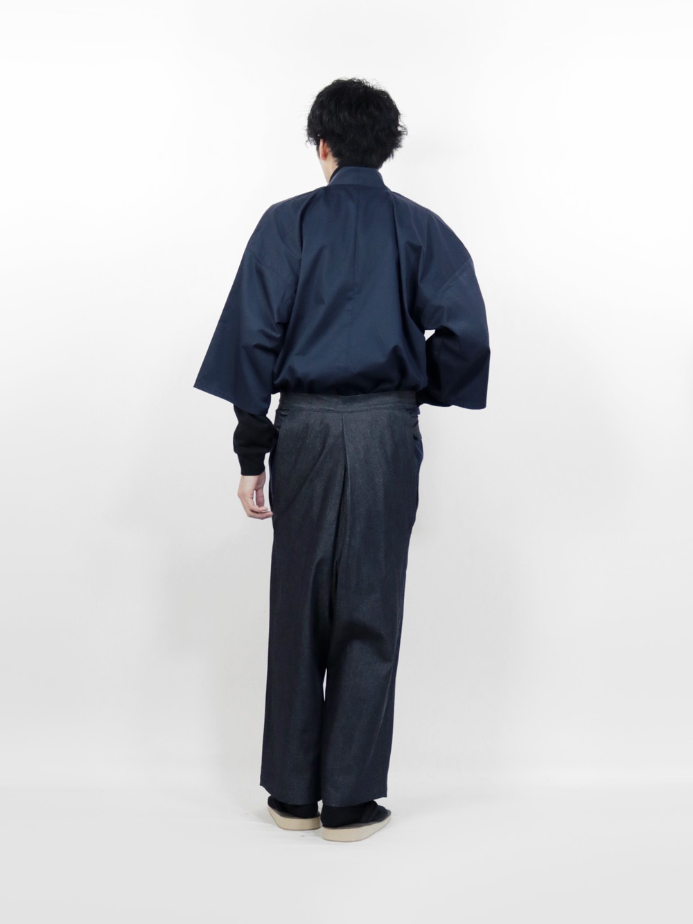 【予約】チノばかま デニム 日本製