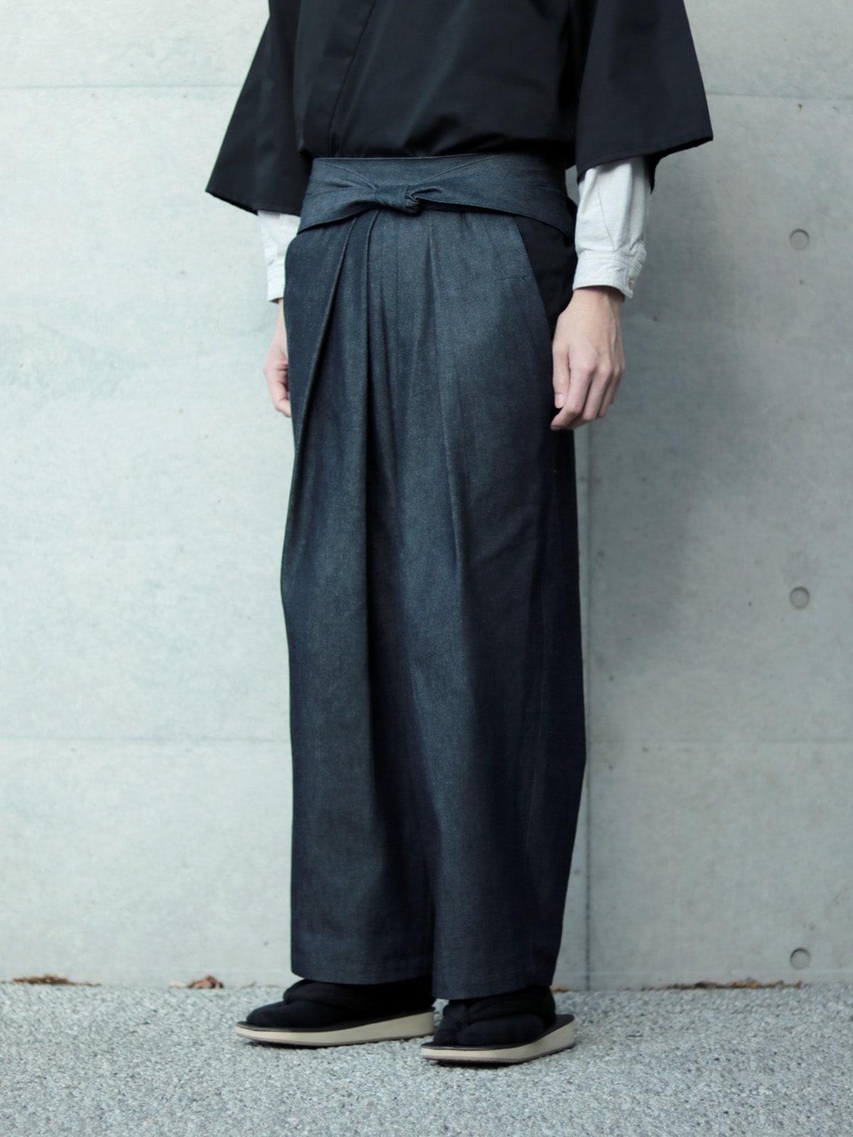 チノばかま デニム 日本製