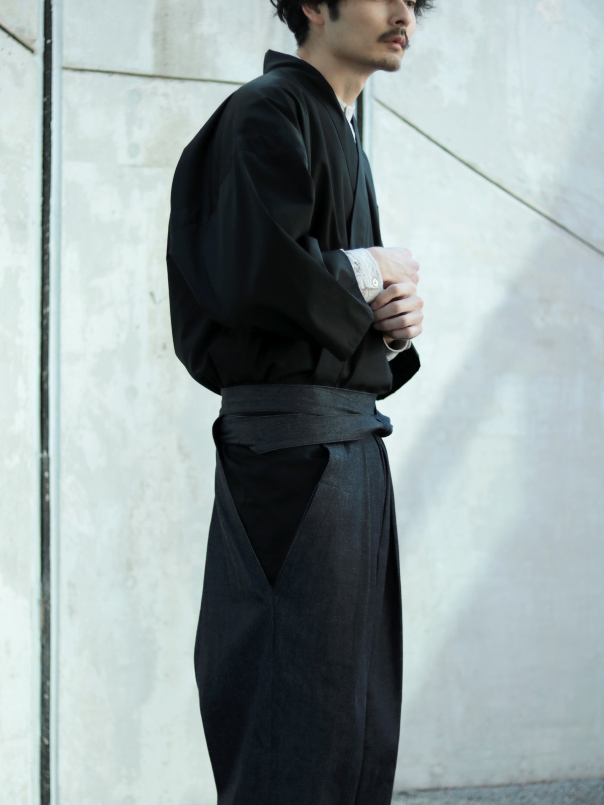 チノばかま デニム 日本製