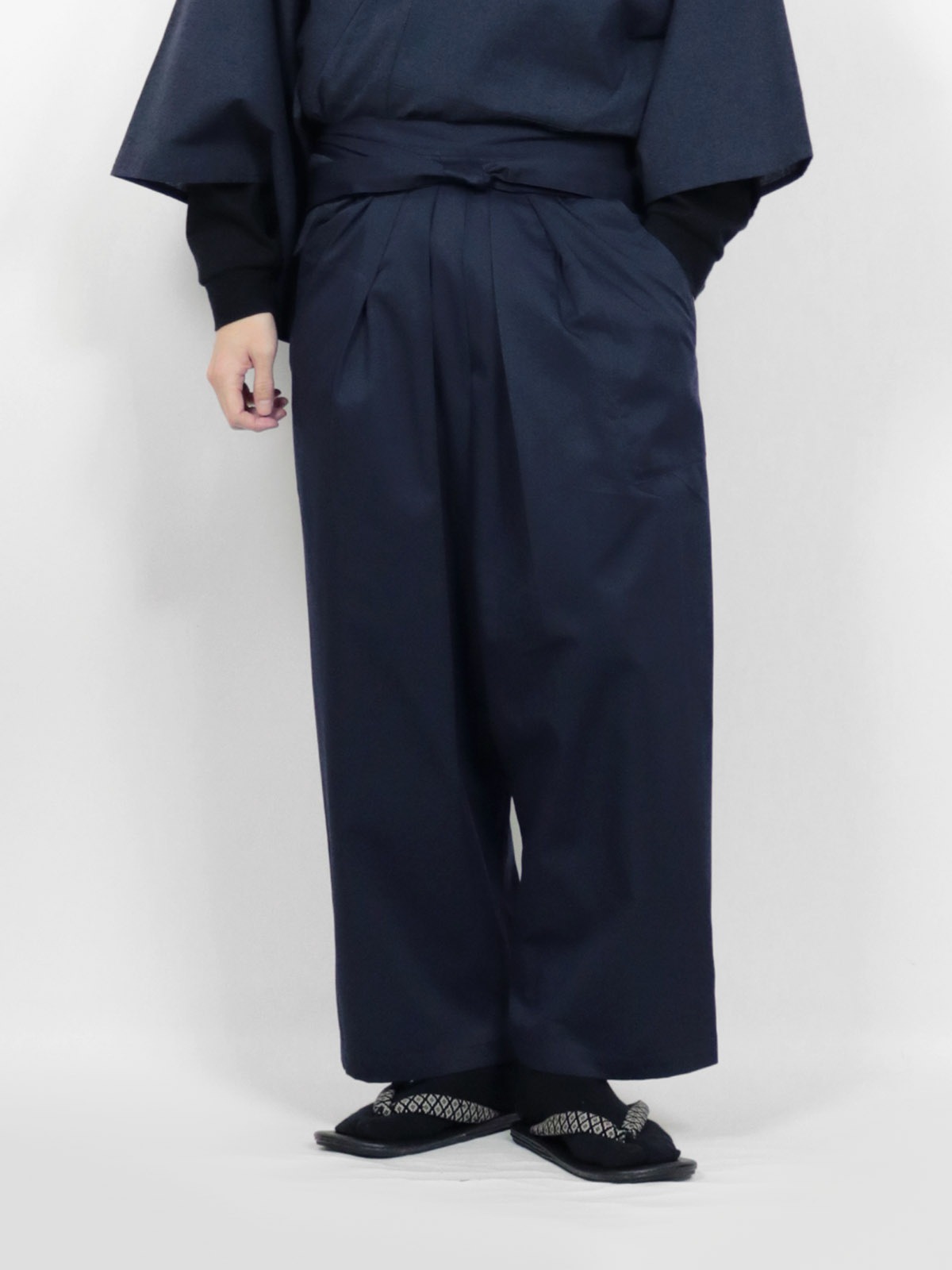 【復刻】チノばかま ネイビー