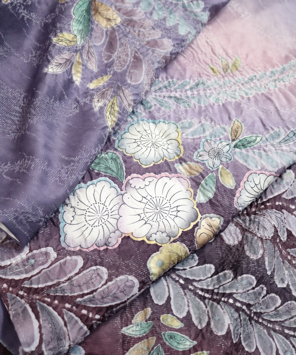 【リユース】訪問着：辻ヶ花模様／2505091