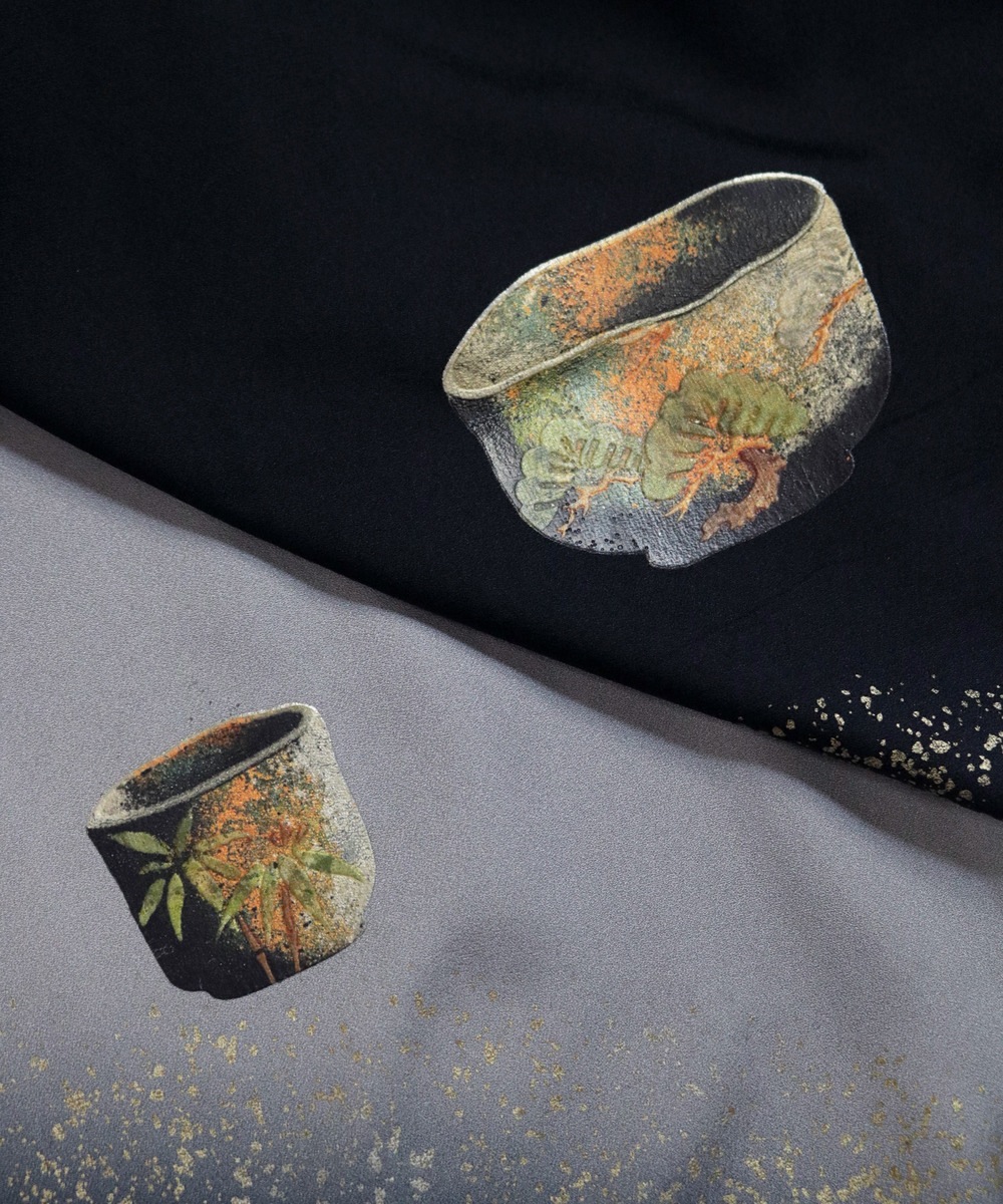 【リユース】訪問着:陶器文様/2504087