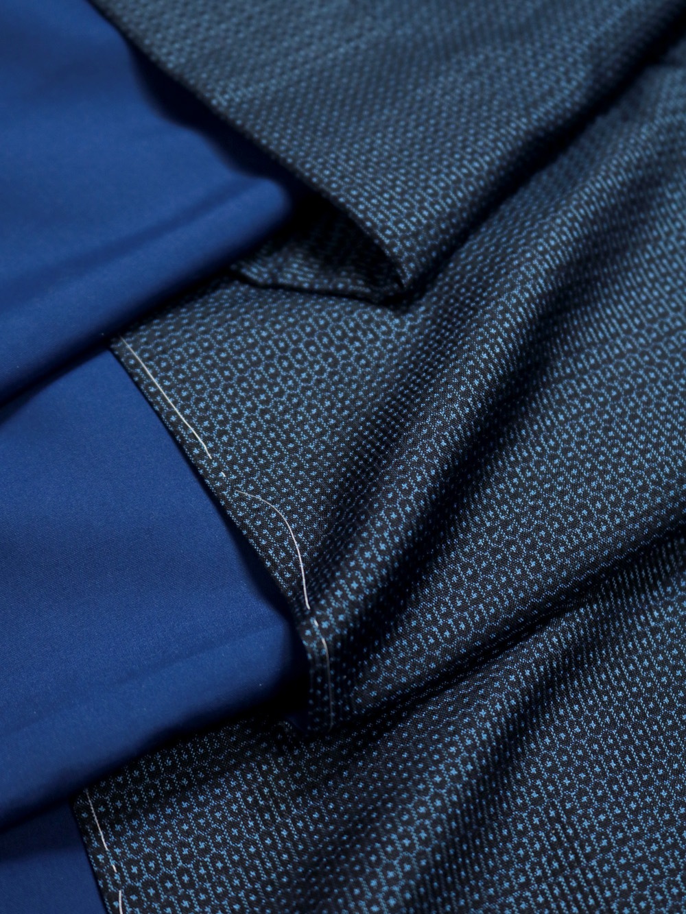 【リユース】大島紬アンサンブル 5点セット