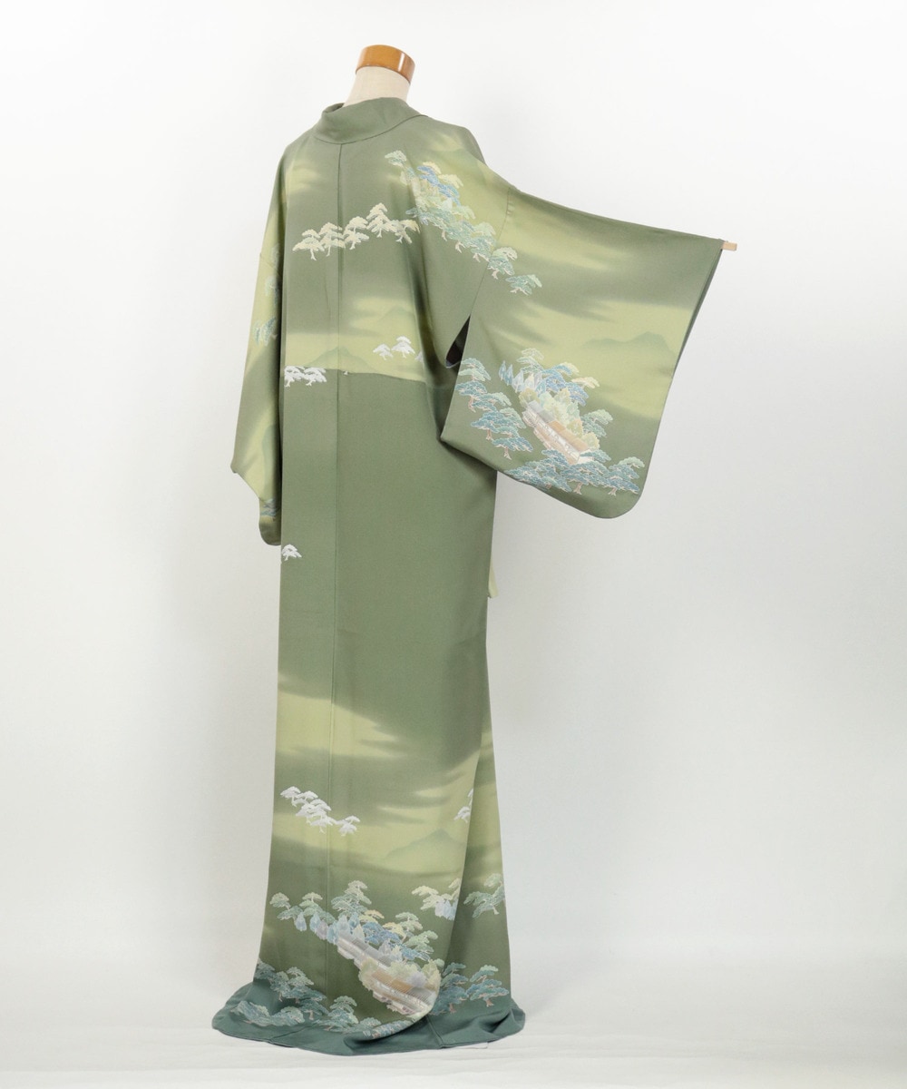 【リユース】訪問着:加賀友禅作家物/2506251