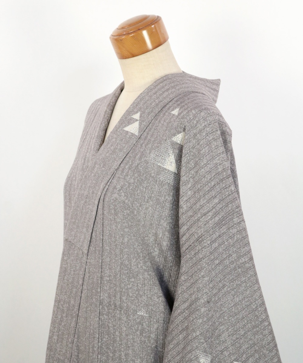 【リユース】訪問着：鱗文様／K2507011