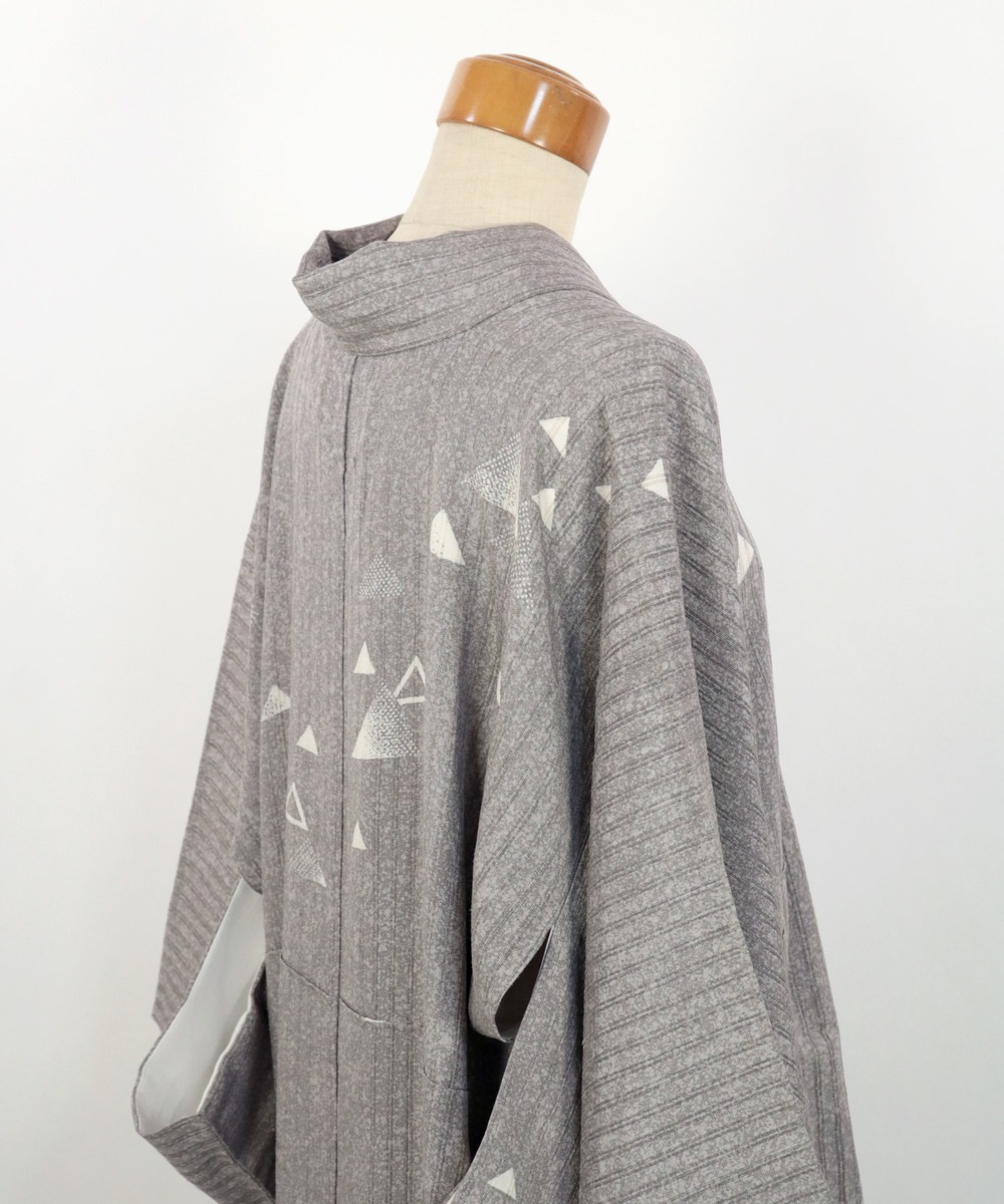 【リユース】訪問着：鱗文様／K2507011