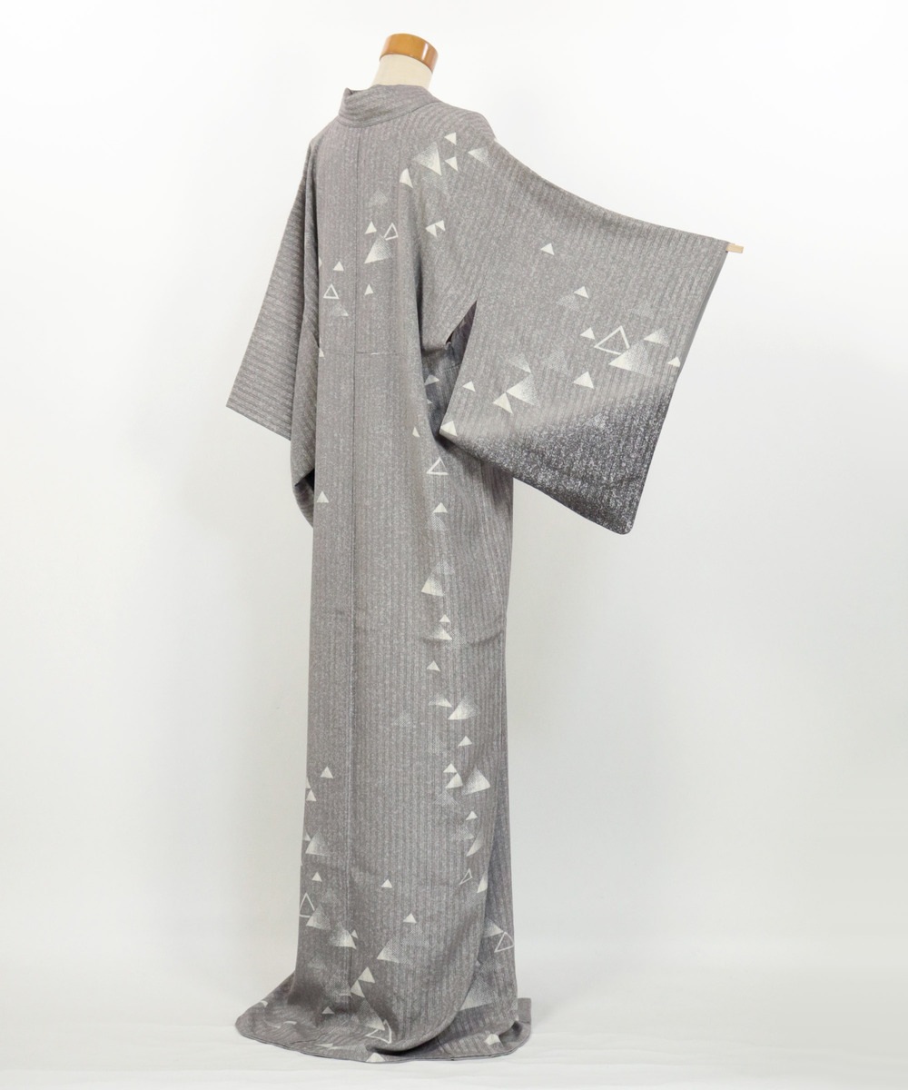 【リユース】訪問着：鱗文様／K2507011