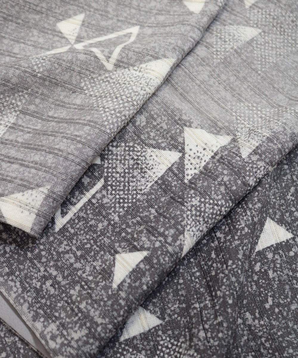 【リユース】訪問着：鱗文様／K2507011