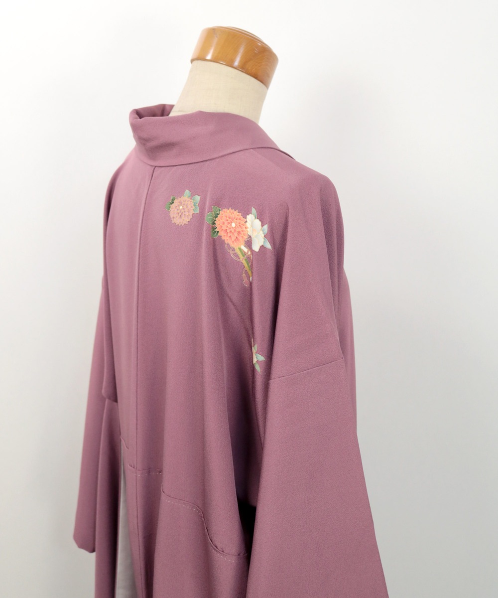 【リユース】振袖：橋・貝桶・扇・打出の小槌文様／K241021