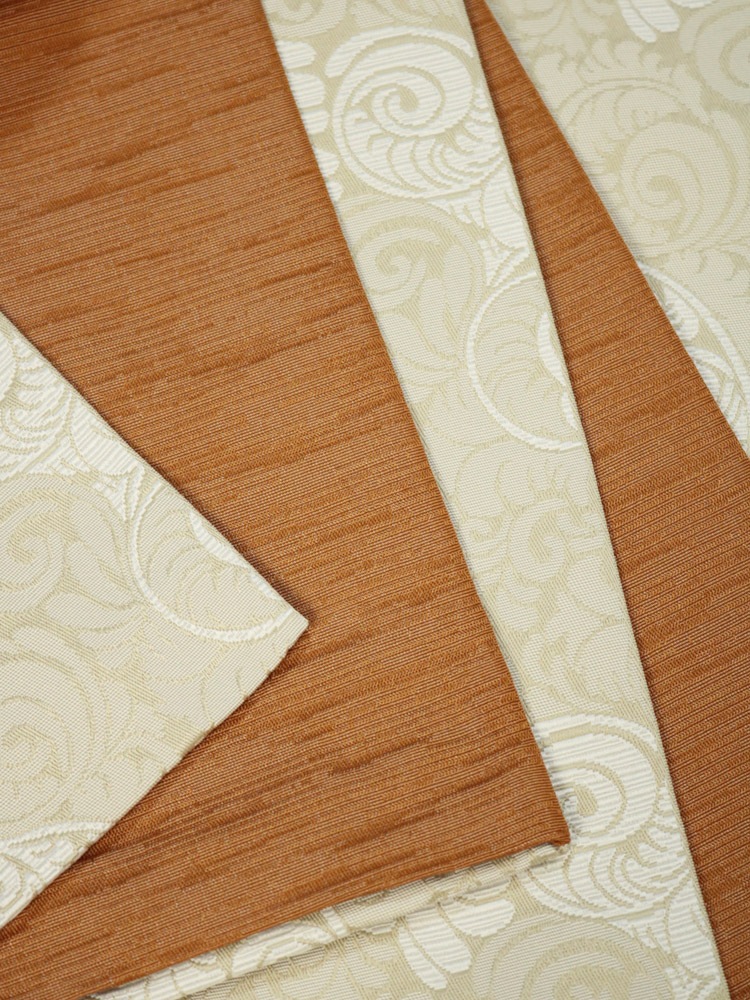 半巾帯 ペルシャ調/無地調 日本製